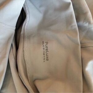 Fabletics PureLuxe Gray Legging Biker Shorts